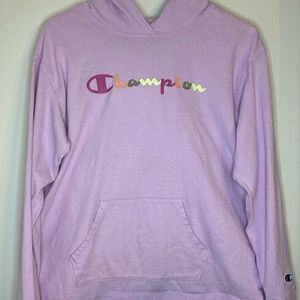 Champion, women small, light purple